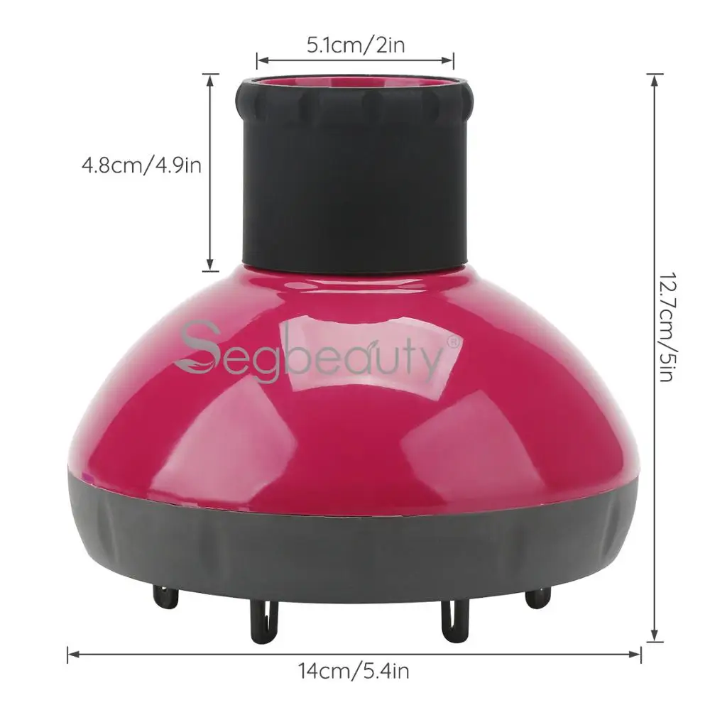 

Segbeauty Professional Hair Diffuser for Curly Hair Styling Curl Dryer Gale Wind Mouth Cover Attachment Hair Styling Accessories