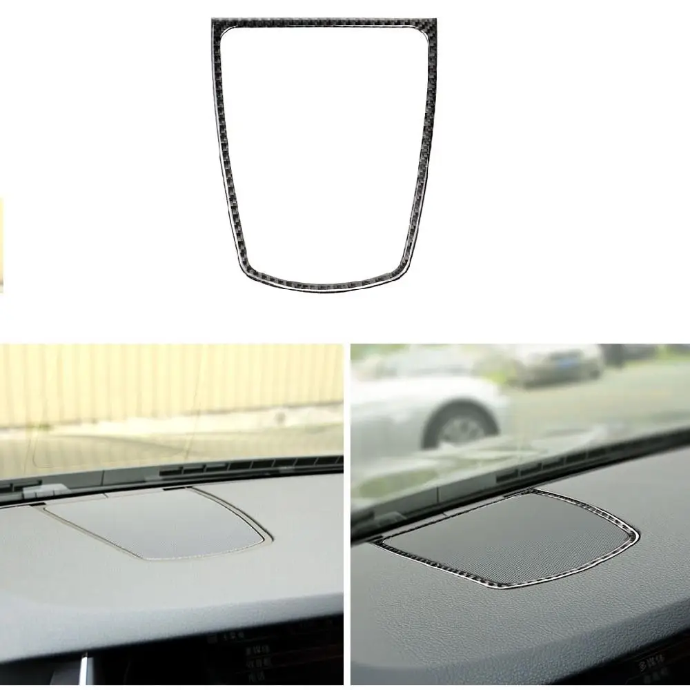 

Carbon Fiber Speaker Stereo Sound Frame Cover Trim for BMW 5 Series F10 11-17