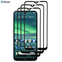 3Pcs/lot Full Cover Screen Protector For Nokia 2.3 1.3 5.3 8.3 5G Premium Protection Glass Film For Nokia 7.2 6.2 4.2 3.2 2.2