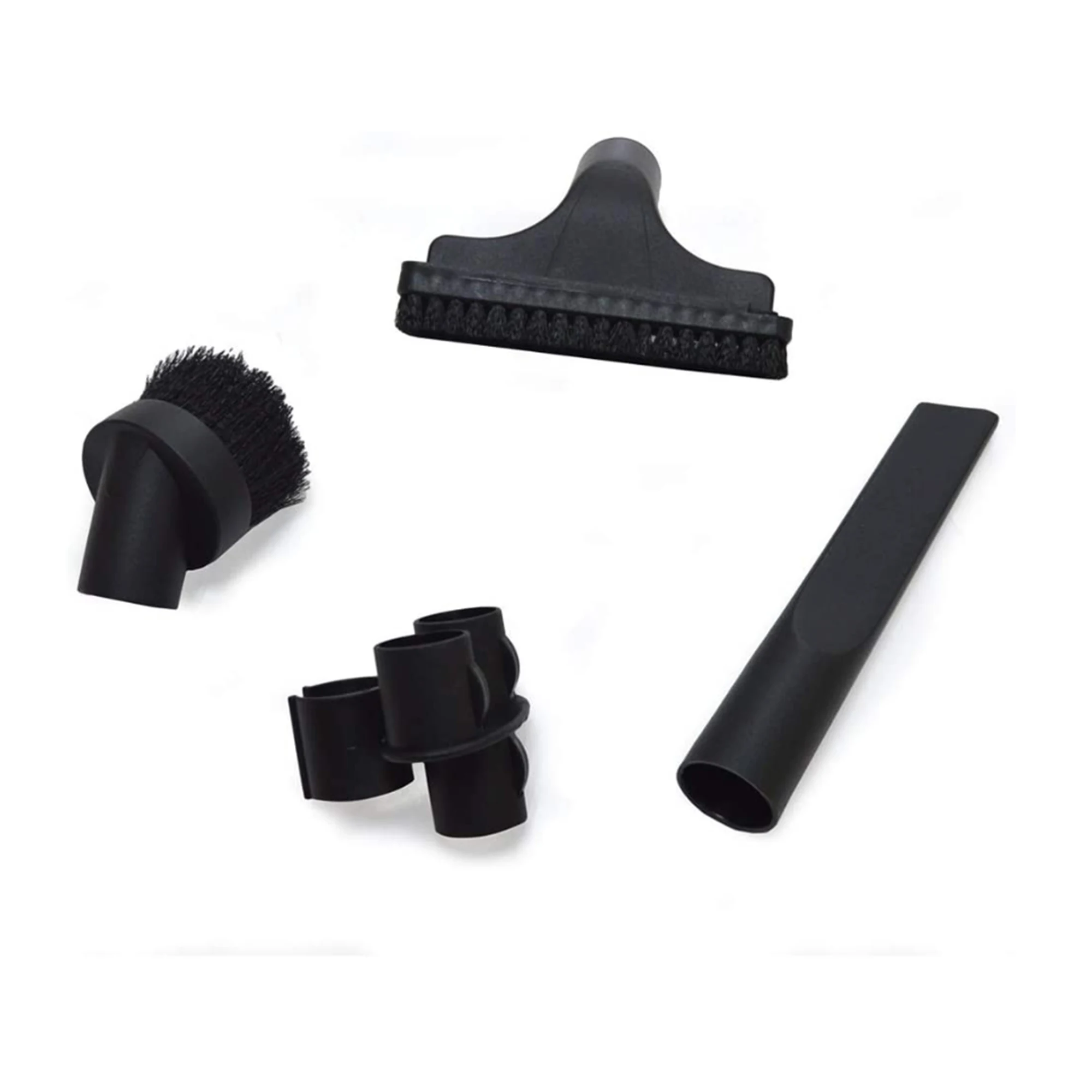 4 Universal Replacement Parts For 32 mm 1 1/4 Inch Vacuum Cleaner Brush Accessory PP Hairbrush Kit