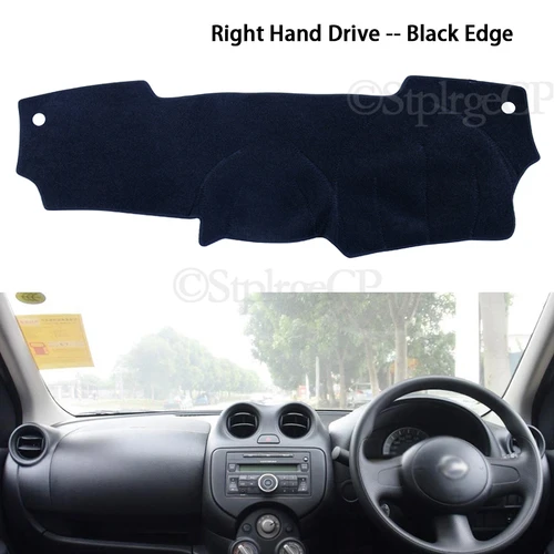 Imagen 2 del producto Alfombrilla antideslizante para salpicadero de coche, accesorios para Nissan Micra March K13, 2011, 2012, 2013, 2014, 2015, 2016