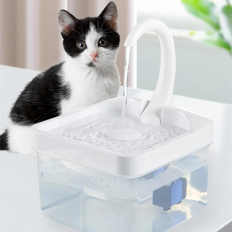 Automatic Drinking Water Fountain for Pets, Circulating Dog Dispenser, Kitten Drinker, Cats Feeding Bowl, Silent Filtration Pump