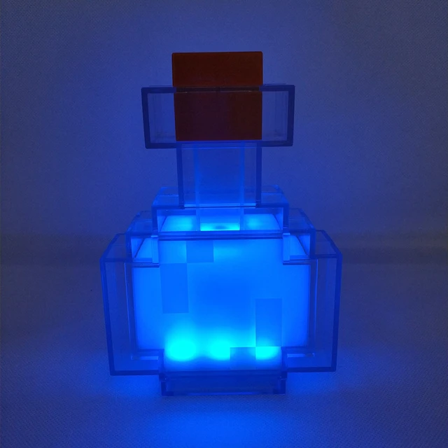 Minecraft potion bottle light fashion