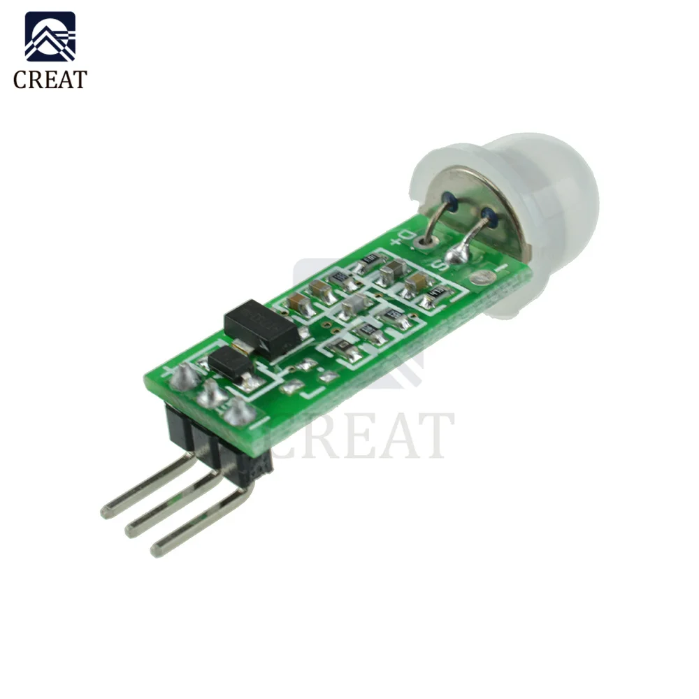 HC-SR505 SR505 Mini módulo de detección para placa Arduino, módulo de Sensor humano corporal, modo de detección, interruptor de Sensor Mini cuerpo nuevo