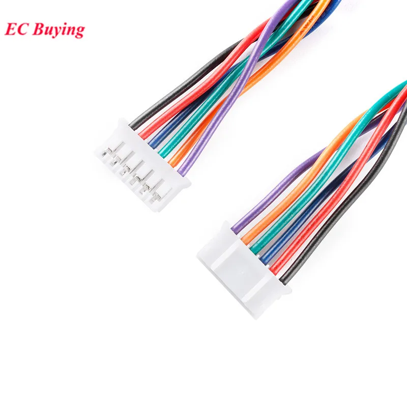 PH2.0 Connector Male 2/3/4/5/6P 2.0 PH Male to Male DuPont Head 2.0 Pitch Plug Electronic Wires Cables Line Terminal Socket 15cm
