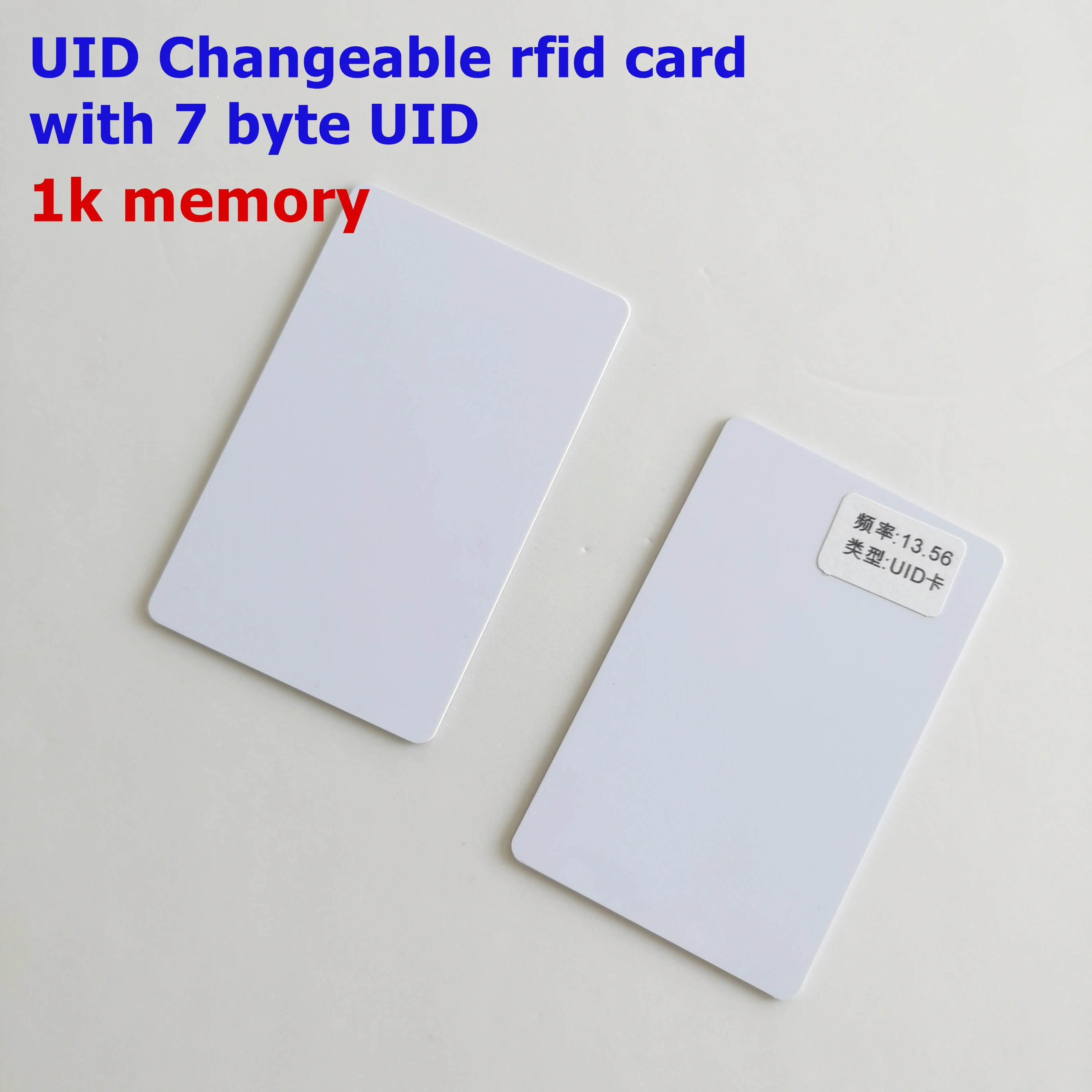 13.56mhz pour MIF-S50 S70 carte NFC 0 bloc inscriptible 7 octets UID modifiable réinscriptible 1K 4K carte RFID carte magique chinoise