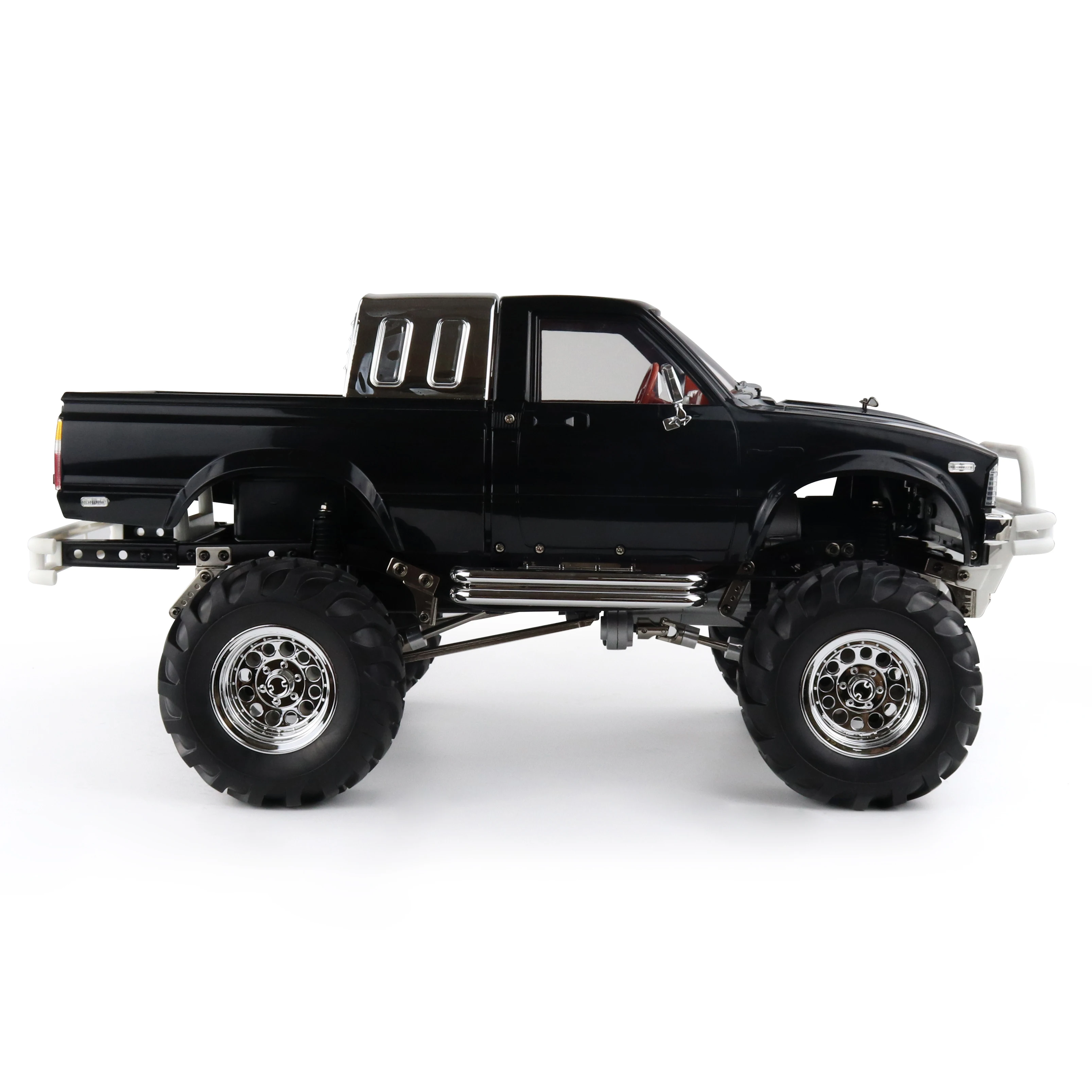 1/10 TOYATO Metal 4WD Pickup Truck Off Road Crawler 2.4G RC Alloy Car RTR KEYIGE HG-P407