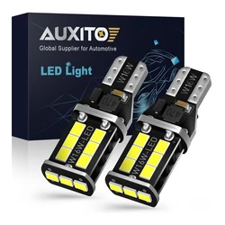 AUXITO 2Pcs 1000LM W16W LED Canbus nessun errore OBC 2835 15SMD T15 LED lampada backup luci retromarcia auto 6500K Xenon bianco 12V