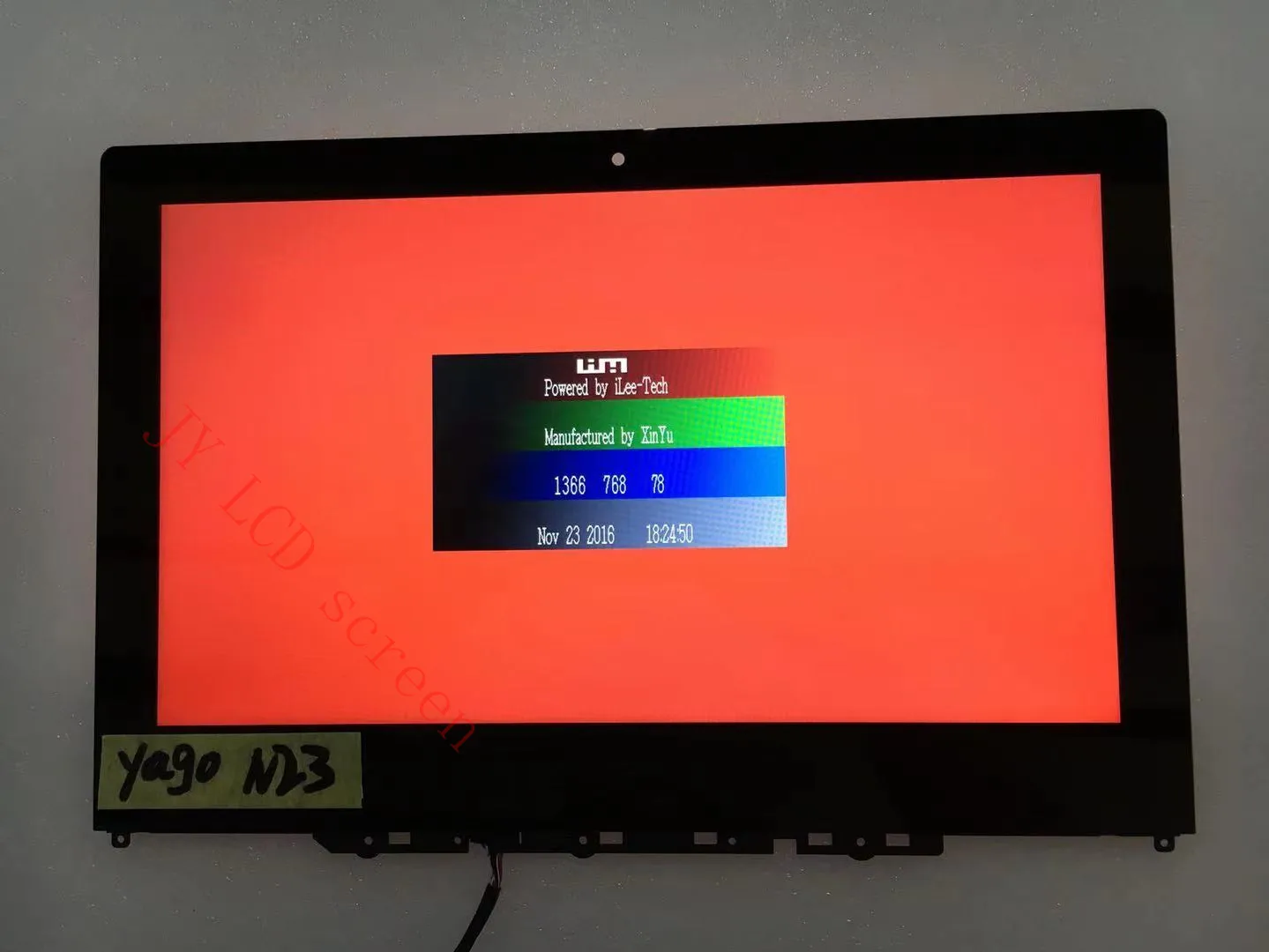 

Для Lenovo N23 Yoga Chromebook ЖК-сенсорный экран дигитайзер модуль 11,6 "HD светодиодный дисплей с рамкой 5D68C09575