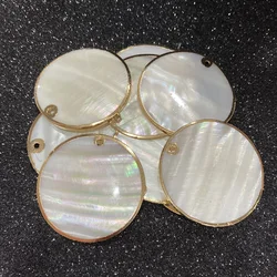 Fashion Shell Pendant Natural Mother of Pearl Shell Charms Pendants for DIY Jewelry Making Necklace Earrings Accessories