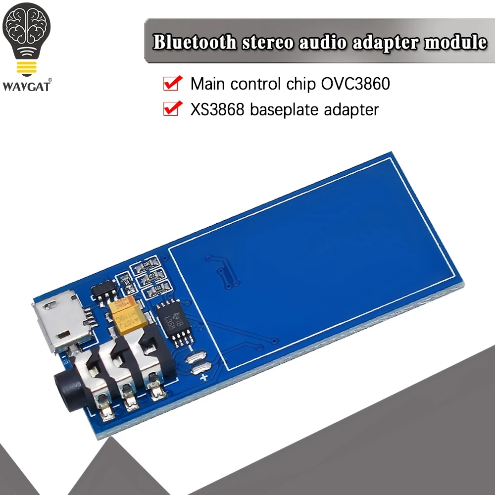 XS3868 backplane adapter plate master chip Bluetooth stereo audio Shield module OVC3860