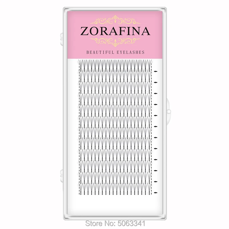 Zorafina 3D 4D 5D 6D 10D Wimpers Wimper Lash Uitbreiding Individuele Wimpers Factory Outlet Valse Eye