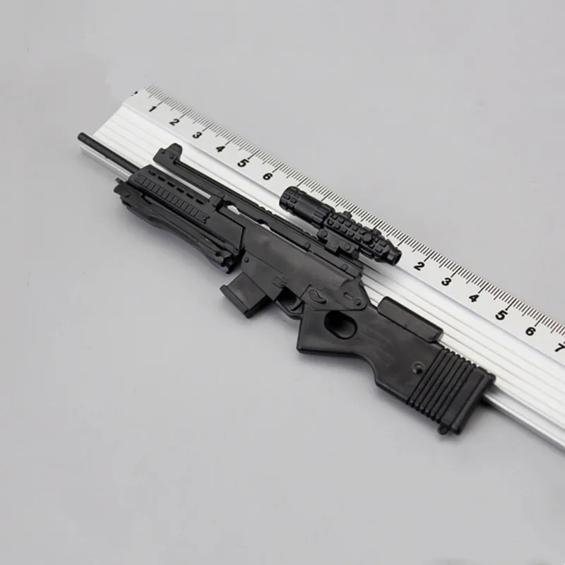 1/6 Scale SL8 Automatic Rifle Assembly Weapon Model Kit Soldier Accessories