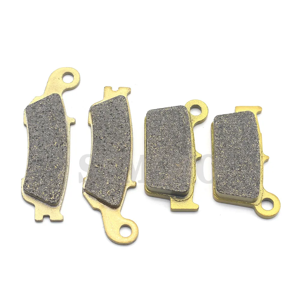 Front Rear Brake Pads For YAMAHA YZ125 YZ250 YZ250F YZ450F 2008-2020 YZ125X YZ250X WR250F 2017-2021 WR450F 16-21 YZF250 2007-13