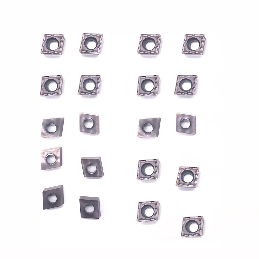 

50PCS CCMT09T308 HMP PC9030 Carbide Inserts Turning tool CCMT 09T308 Lathe Tools cutter CNC Holder SCLCR1212H09 S12M-SCLCR09