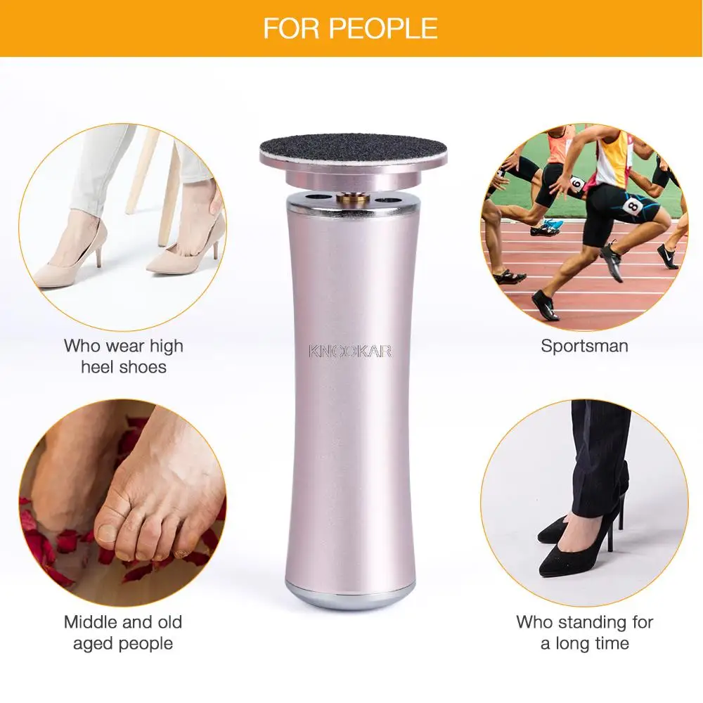 Multifunktionale Fußpflege Elektro Tote Haut Schwielen Remover Fuß Grinder Fuß Massager Pediküre Werkzeuge Schönheit Salon