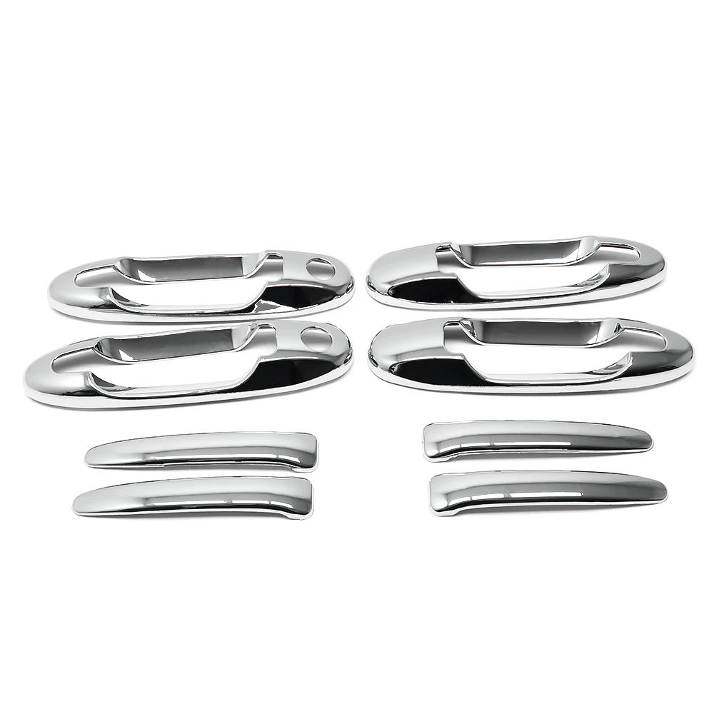 Car Accessories Door Handle Cover Bowl Insert Trim Chrome For TOYOTA LAND CRUISER 100 LC100 UZJ100 FZJ100 Lexus LX470 1998-2007