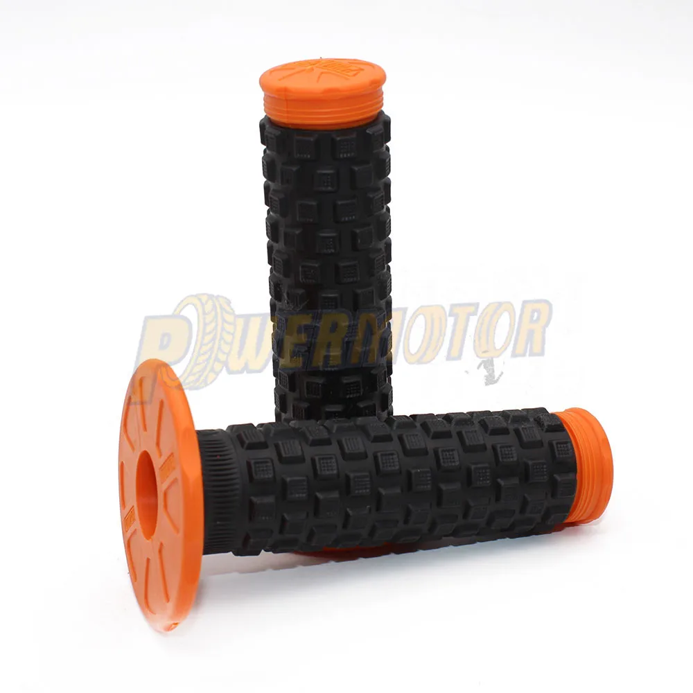 Motorcycle Grip Pro Taper Handle Grips Rubber 22mm Double Color Pillow Top Moto for Motocross Dirt Bike Moto Accessories Parts