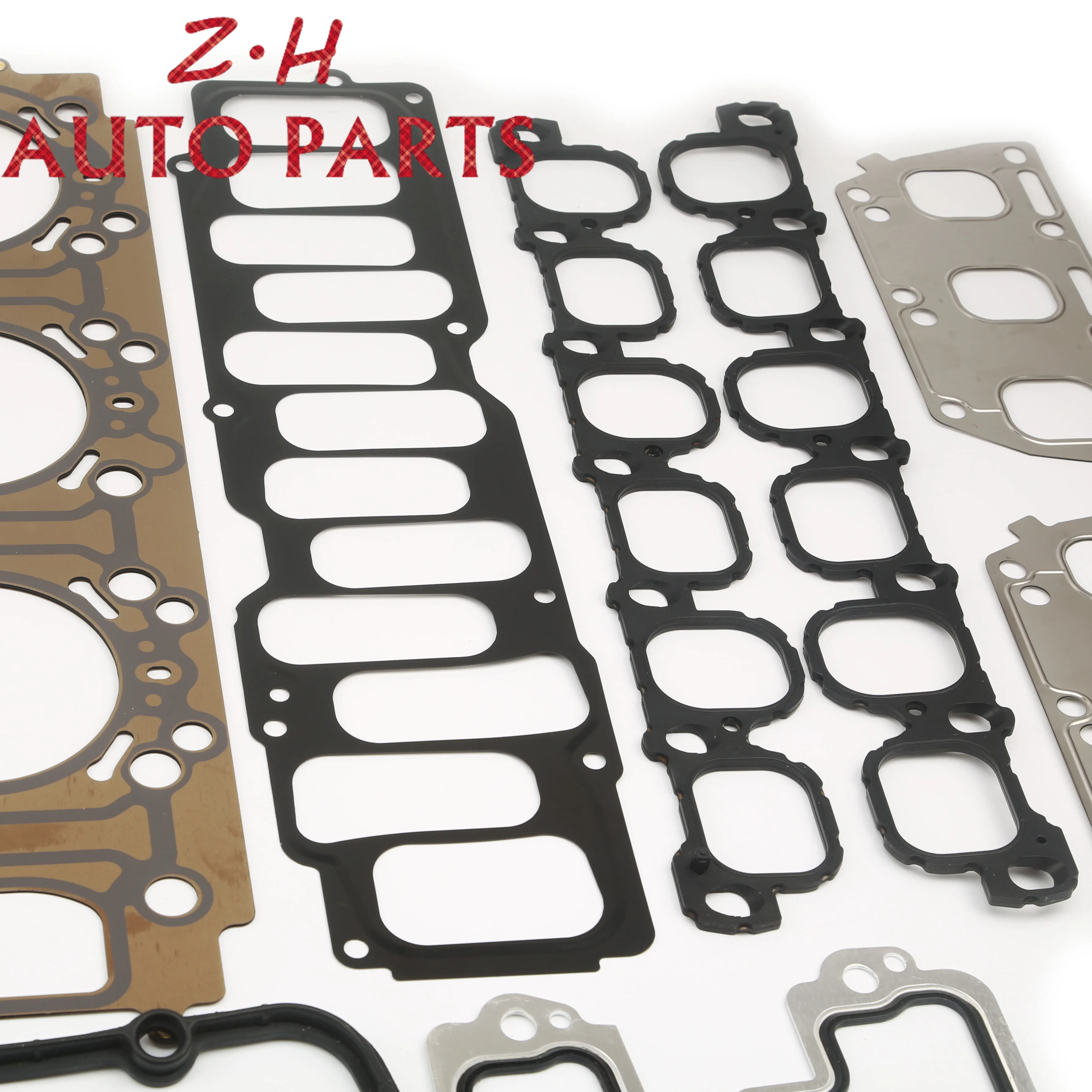 For Audi A8 S8 6.0 W12 quattro VW Phaeton Touareg Bentley Continental BWRB CKHA Engine Gasket Seals Set 07C 103 148 T 07C103149Q