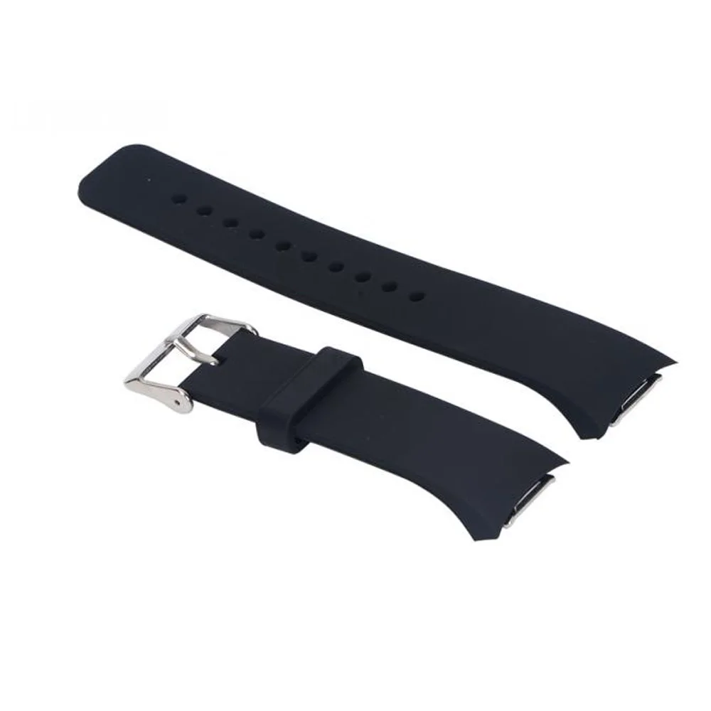 Silikon Uhr Strap Für Samsung Galaxy Getriebe S2 R720 R730 Band Strap Sport Uhr Ersatz Armband 14 Farben für Wahl