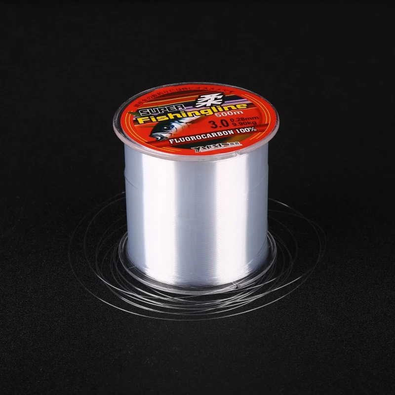 300M 500M Fishing Line Super Strong Japanese 100% Nylon Un Fluorocarbon Tackle Not Linha Big Horse Soft Wire