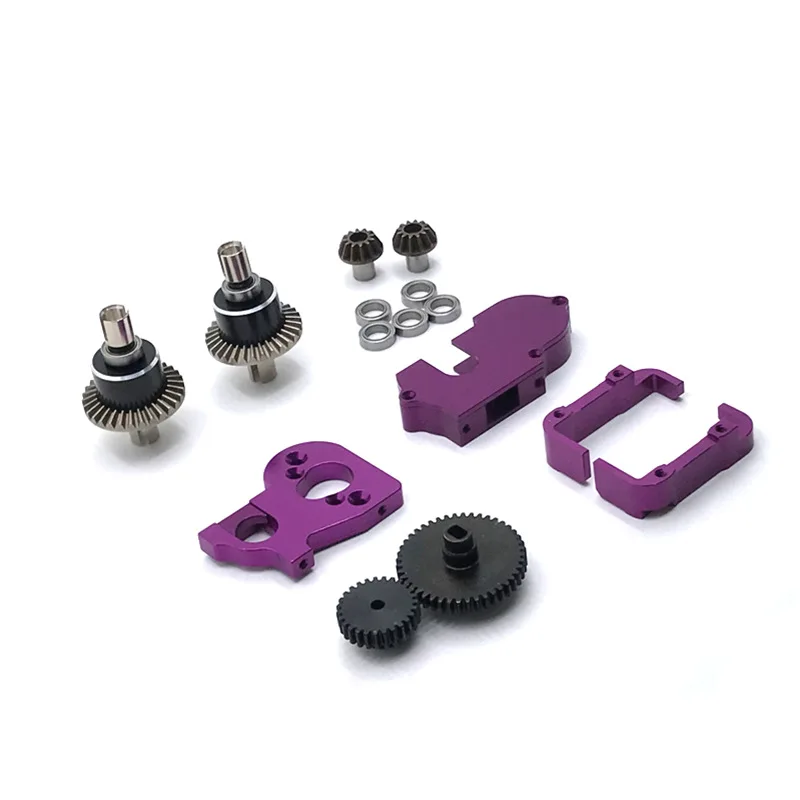 

Suitable For WLtoys 144010 144002-01 124016-17-18-19 RC Car Upgrade Assembly Kit