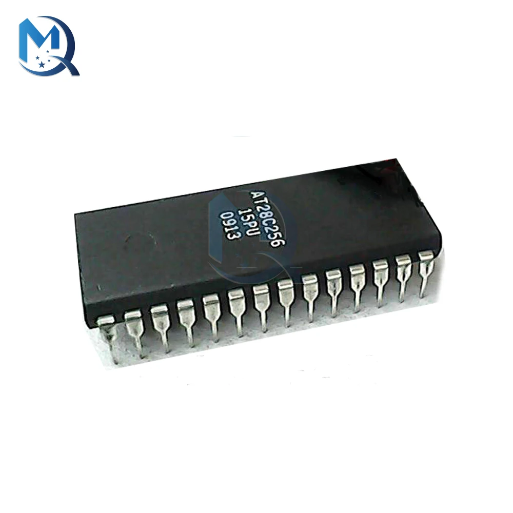 DIP-28 AT28C256-15PU 256K 32Kx8 Paged Parallel EEPROM AT28C256 IC Chip Integrated Circuits