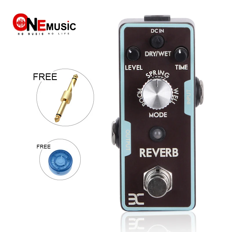 

EX Micro Pedal REVERB Mini Guitar Reverb Effect Pedal True Bypass Guitar Accessories