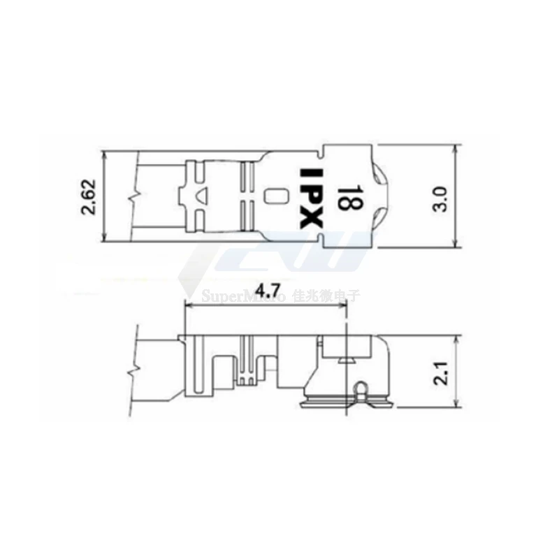 UF.L to RP-SMA Female Connector Antenna Extension Cable RF Bridge Flex Cable for PCI RP-SMA Jack to WiFi Card IPEX-K to rpSMA-KY