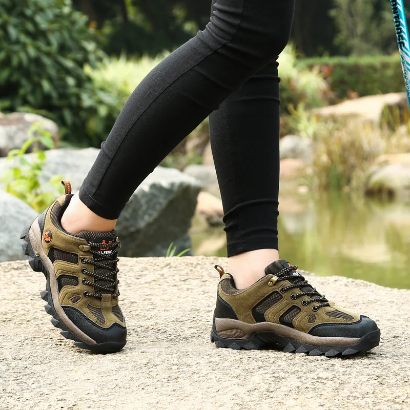 Mężczyźni Kobiety Buty turystyczne Outdoor Summer Mesh Oddychające buty trekkingowe do biegania Wspinaczka górska Sportowe trampki sportowe