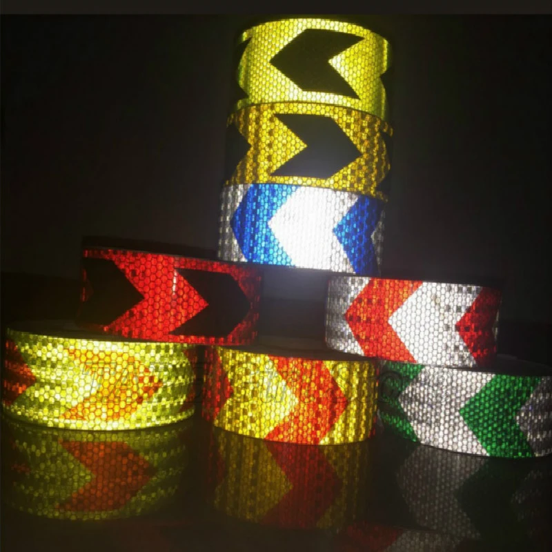 5x300CM Car Reflective Tape Decor Decals Car Warning Safety Reflectante Tape Film Car Reflector Sticker Car Accessories Exterior