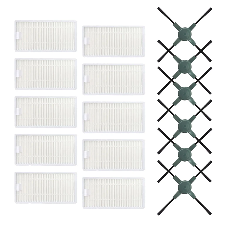Hepa фильтр, боковая щетка для Proscenic PRO Коко 680T роботы-Пылесосы Аксессуары