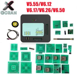 XPROG-M 6.26 Scatola di metallo XPROG V5.55 V6.17 V6.26 V6.50 Xprog 5.55 6.12 6.50 Strumento programmatore ECU automatico X Prog Box 5.86 Adattatore completo