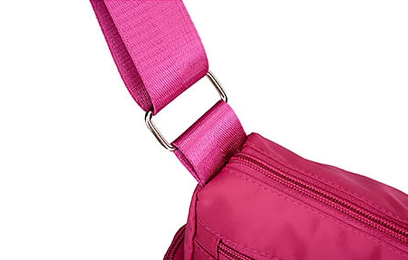 Große Kapazität Frauen Umhängetasche wasserdichte Tasche lässig Nylon Umhängetasche Geldbörse Handtasche leichte Reise Umhängetasche – Detail 36