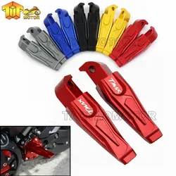 CNC Aluminum For Yamaha TMAX 530/560/500 SX TMAX530 TMAX500 TMAX560 T-MAX Motorcycle Rear Passenger Foot Pegs Pedals Footrests