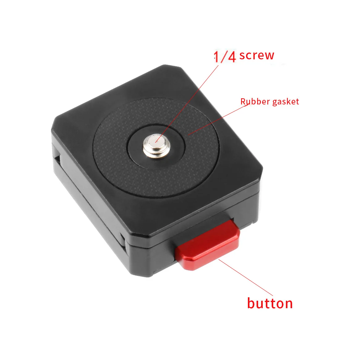 Schnellwechselplattenklemme V-Port Sofortbildkamera-Montage für DJI Ronin RS2 RS3 Gimbal Stabilisator Videostativ Schnellschalter-Kit – Detail 3