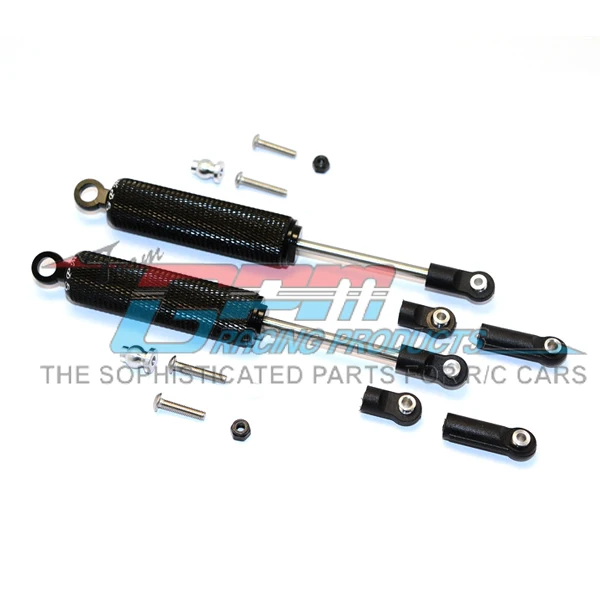 GPM ALUMINIUM FRONT/REAR INTERNAL SHOCKS ( 3 LENGTH ADJUSTABLE DESIGN ) For AXIAL SMT10 GRAVE DIGGER AX90055 RC Upgrade