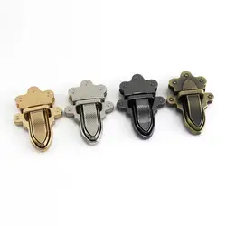 1pcs Metal Clasp Tongue Lock Push Locks Closure Parts for DIY Handbag Shoulder Bag Purse Hardware Accessories