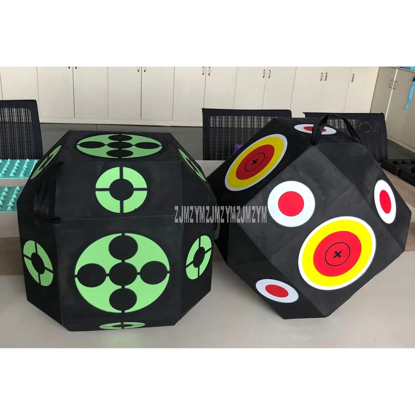 38cm Portable 3D Target Dice Six-Side for Shooting Hunting Practice Training Eco-friendly Arrow Target Cube for Recurve Bow