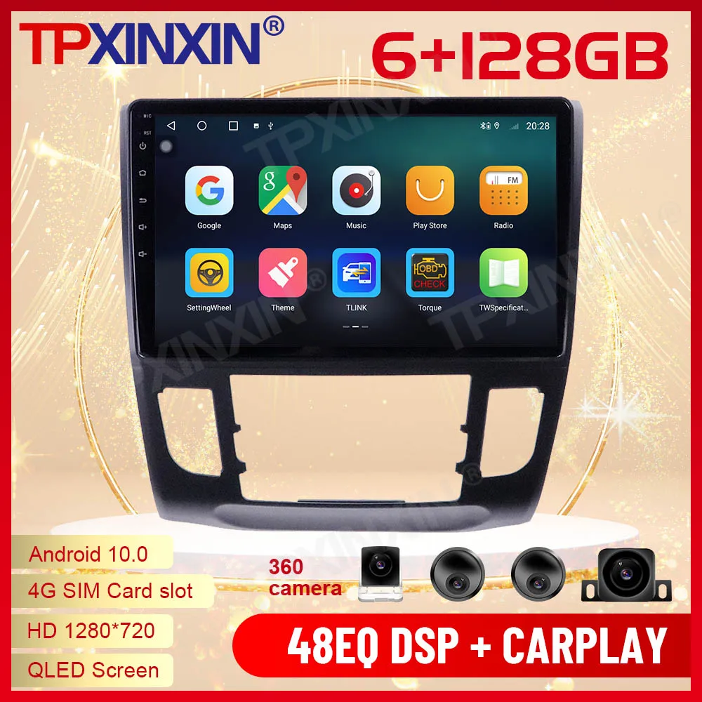 

2 Din Carplay Android Radio Receiver Multimedia Stereo For Honda Crider 2013 2014 2015 2016 GPS Navigation BT Recorder Head Unit