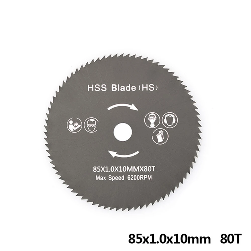 1pc 85mm Nitride Coating Hss Circular Wood Saw Blade / Metal Cutter  Cutting Disc