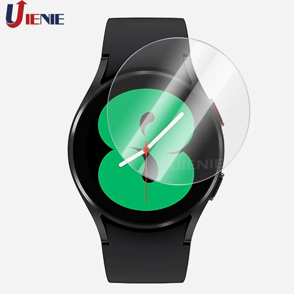 4 قطعة الأفلام الزجاج المقسى لسامسونج غالاكسي ساعة 4 الكلاسيكية 46 مللي متر 42 مللي متر/Watch4 40 مللي متر 44 مللي متر سوار HD حامي الشاشة فيلم