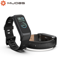 Strap for Huami Amazfit Cor / Band 2 Smart Wristbands Replacement Bracelet Midong Watch Silicone/Leather Wrist Belt Accessories
