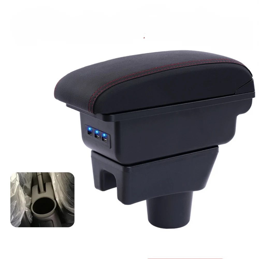 

For Atrez Armrest box central Store content box with USB interface