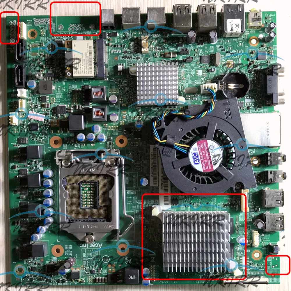 

PIH61L/eZappa 10128-1/10128-1M MBNCX01001 GT520 512M H61 Motherboard for e-Machines Z1800 Z1810 Veriton Z2610 Z2611 Z2620 Z2621