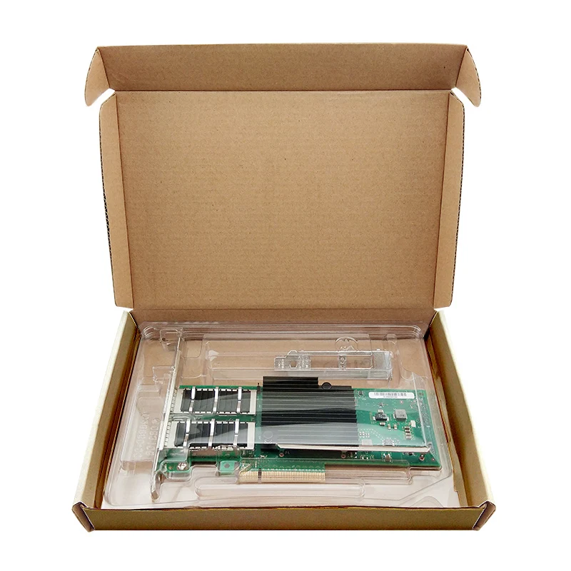 Intel XL710 Chipset XL710-QDA2 40/10GbE Dual Port Server Network Card QSFP+ Connector PCIe 3.0 x8 NIC Low Profile & Full Height