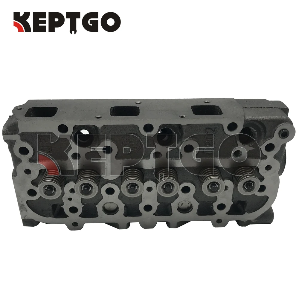 NEW Complete Cylinder Head with Valves & Full Gasket Kit For Kubota D902 RTV900