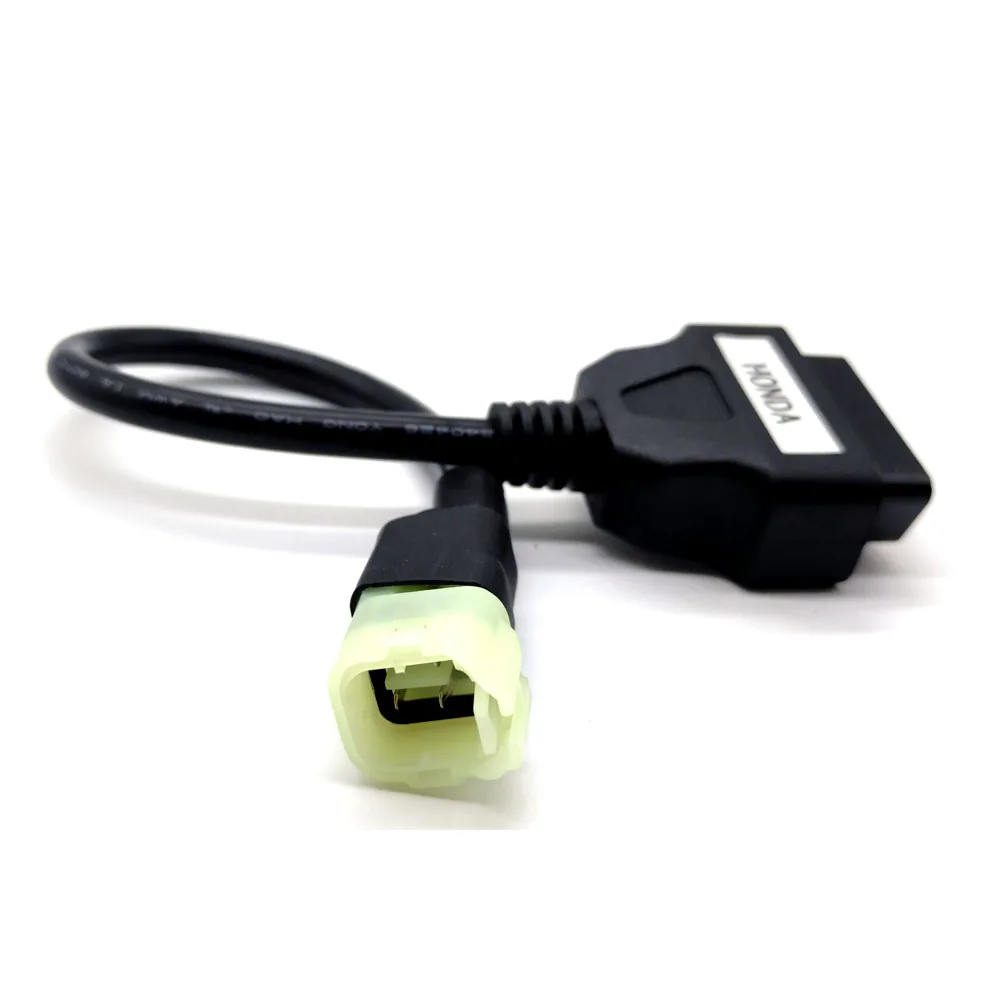 OBD Motorcycle Cable For Honda 4 Pin/6pin Plug Cable Diagnostic Cable 4Pin to OBD2 16 pin Adapter