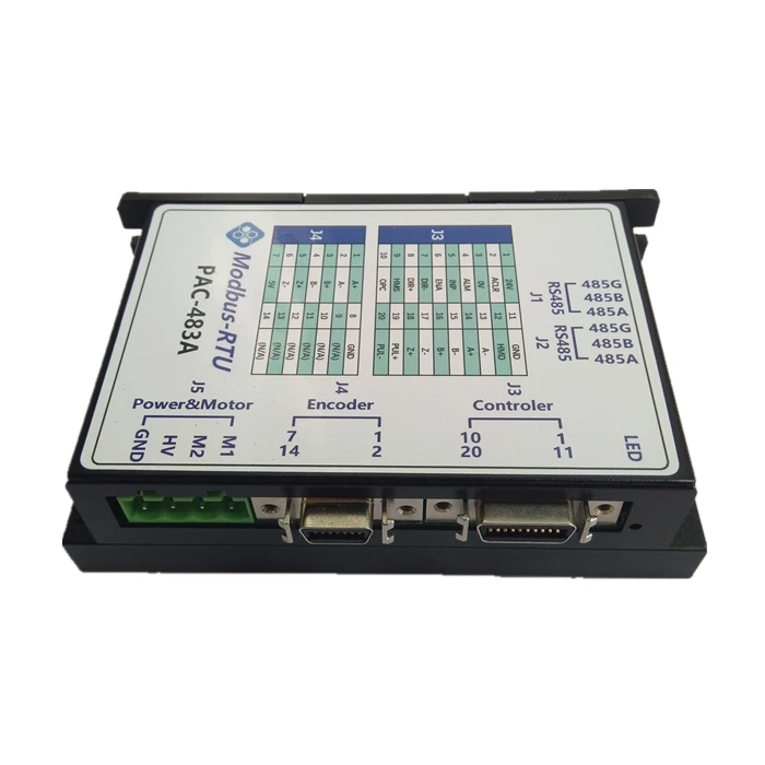 Voice coil motor driver pac-483a has its own controller to replace Copley to run MODBUS offline