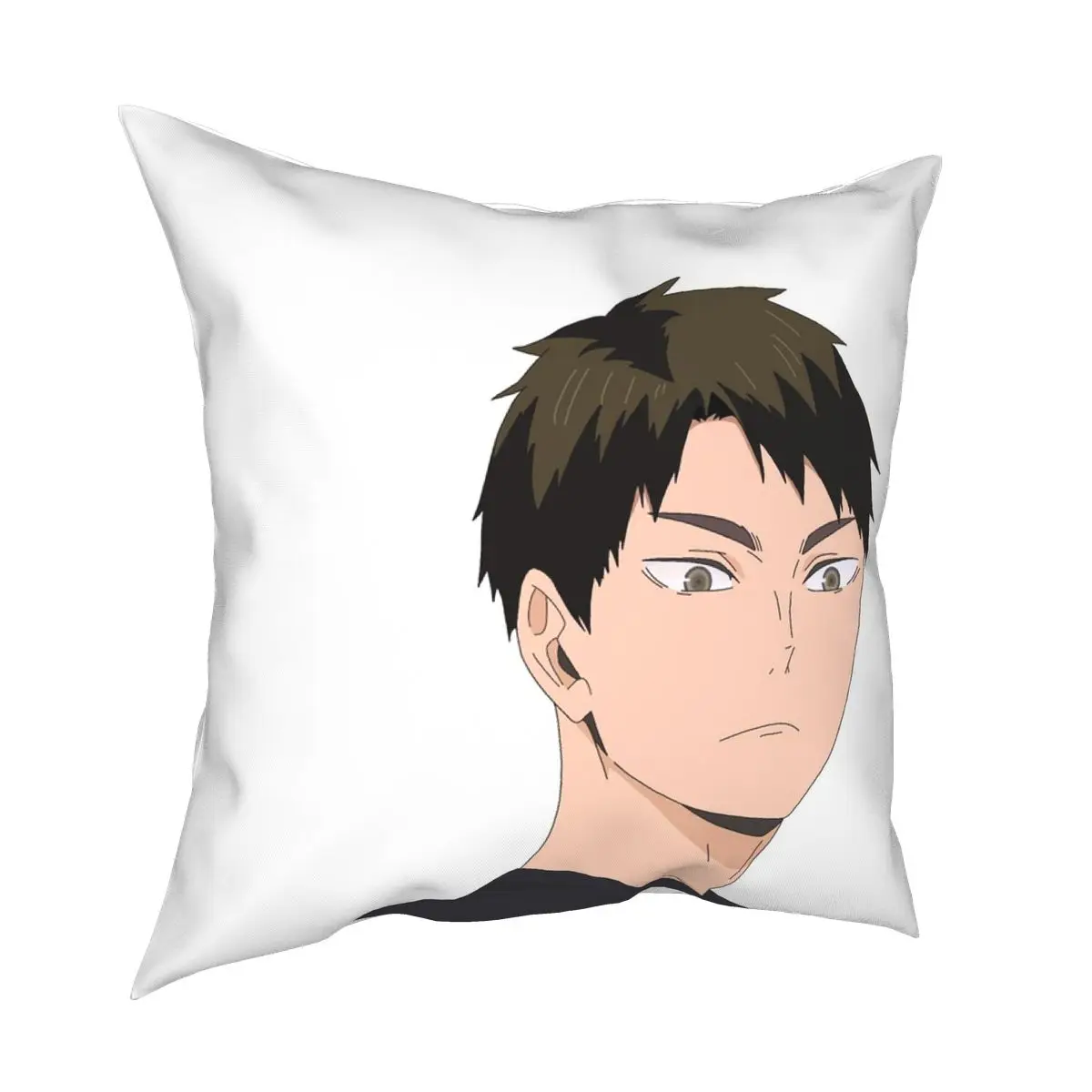 Ushijima Haikyuu Pillowcase Polyester Printed Decor Pillow Case for Home Cushion Case 45*45cm